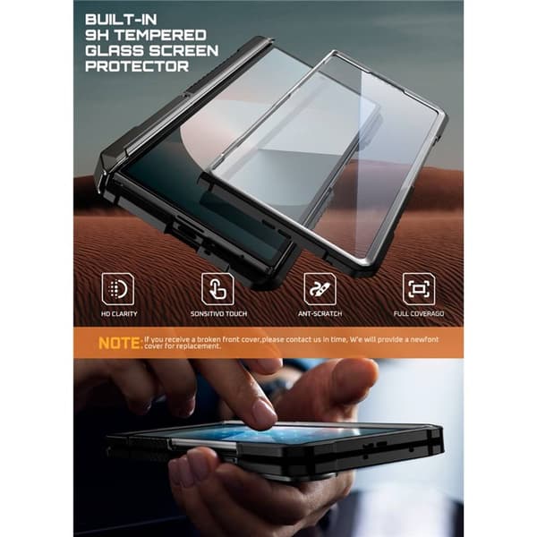 SUPCASE UB Grip cover til Samsung Galaxy Z Fold 7 - Sort