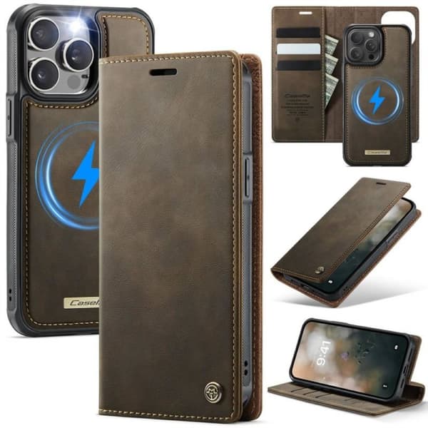 CaseMe mobildeksel C49 2i1 til Apple iPhone 13 Pro Max â Coffe