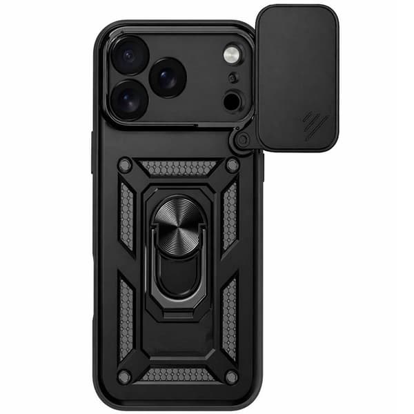 Jazz 3i1 deksel til Apple iPhone 18 Pro - Sort