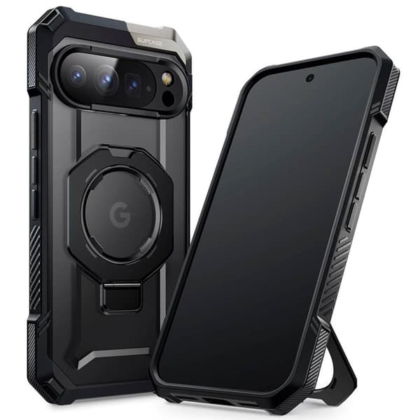 SUPCASE UB Grip kuori Google Pixel 10 Pro XL - Musta