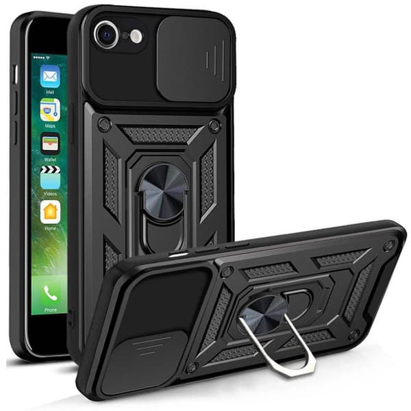 Jazz 3i1 cover til Apple iPhone 16e - Sort