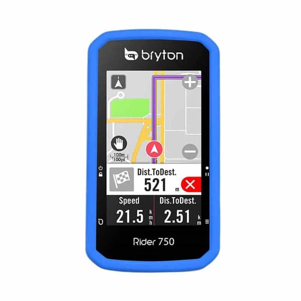Silikon deksel til Bryton Rider 750 E - Blå