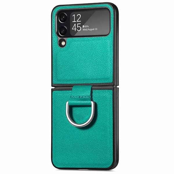 Ring deksel til Samsung Galaxy Z Flip 4 - Grønn