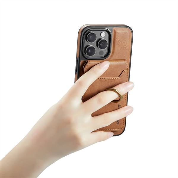 DG-Ming Magking K1 2i1 deksel til Apple iPhone 12 Pro Max - Brun