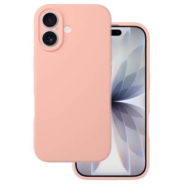 Silicone Lite Case till Apple iPhone 17 - Peach