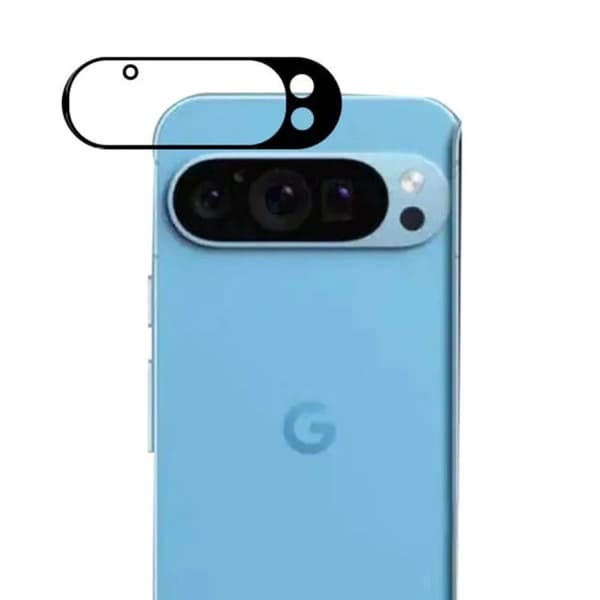 Kamera lins glas till Google Pixel 9 Pro - Svart