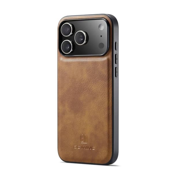 Lompakkokotelo DG-Ming 2i1 Apple iPhone 17 Pro Max - Ruskea
