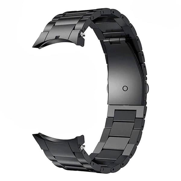 Urrem titanium No-Gap til Samsung Galaxy Watch 7 (44mm) - Sort