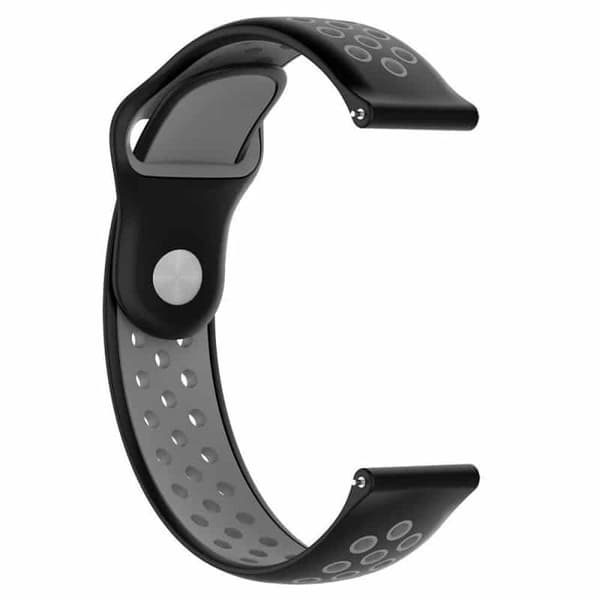 EBN Sport urrem til Samsung Galaxy Watch 46mm-Sort / Grå