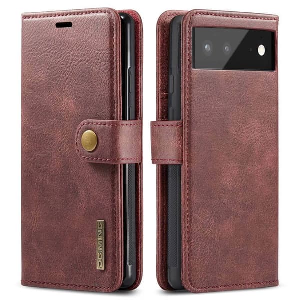 Wallet DG-Ming 2i1 til Google Pixel 6 - Rød