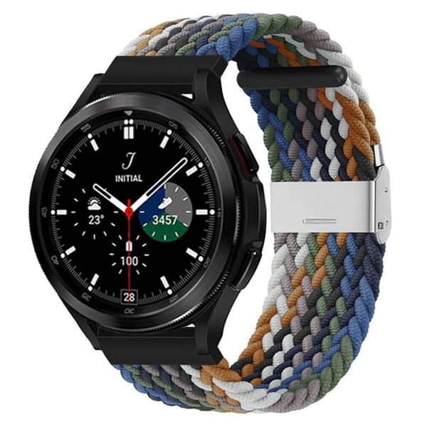 Flettet Elastisk urrem til Samsung Galaxy Watch 4 Classic (46mm)