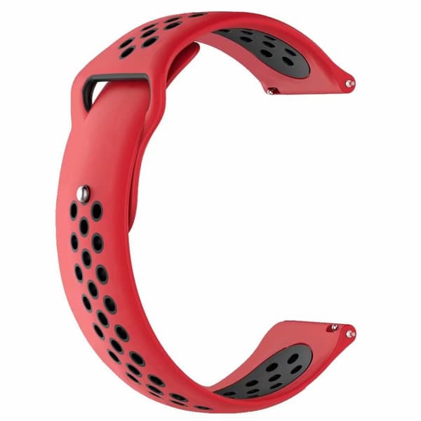 EBN urrem til Samsung Galaxy Watch Active 2 (44mm) - rÃ¸d / sort