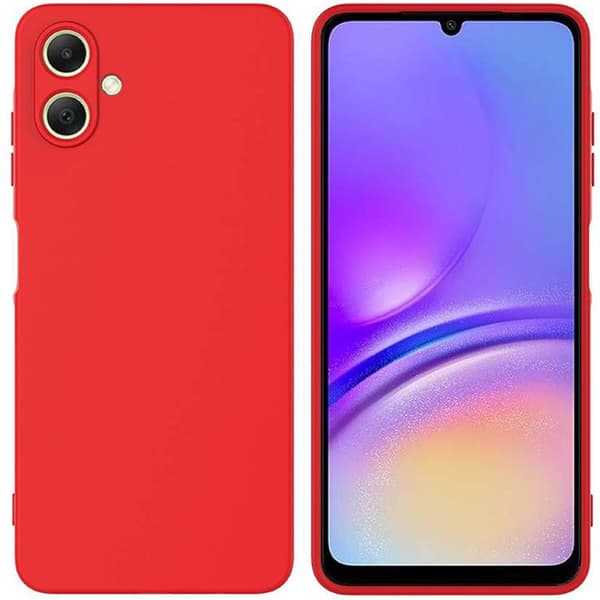 Liquid silikondeksel til Samsung Galaxy A07 4G - Rød