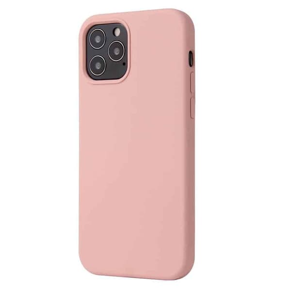Liquid silikon deksel til Apple iPhone 13 Pro Max - Cherry Pink