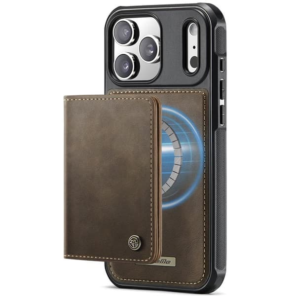CaseMe C69 2i1 deksel til Apple iPhone 18 Pro - Coffee
