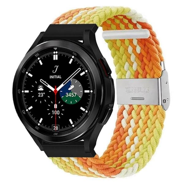 Flettet Elastisk urrem til Samsung Galaxy Watch 4 Classic (46mm)
