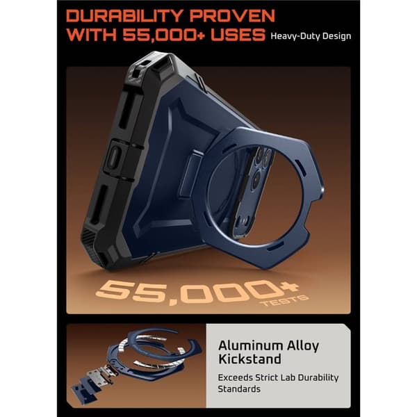 SUPCASE UB Grip cover til Apple iPhone 17 Pro - Azure
