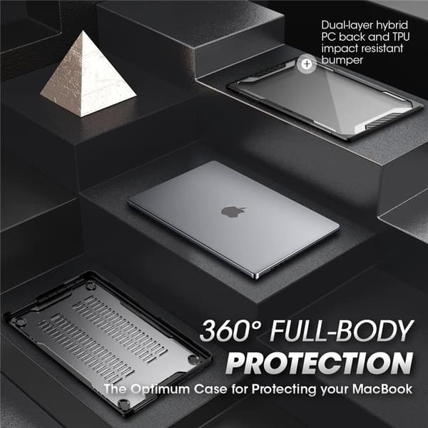 SUPCASE UB cover til MacBook Pro 16.2 (2021) - Sort