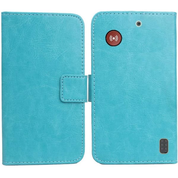 Wallet cover 2-kort til Doro Leva X10 - LyseblÃ¥