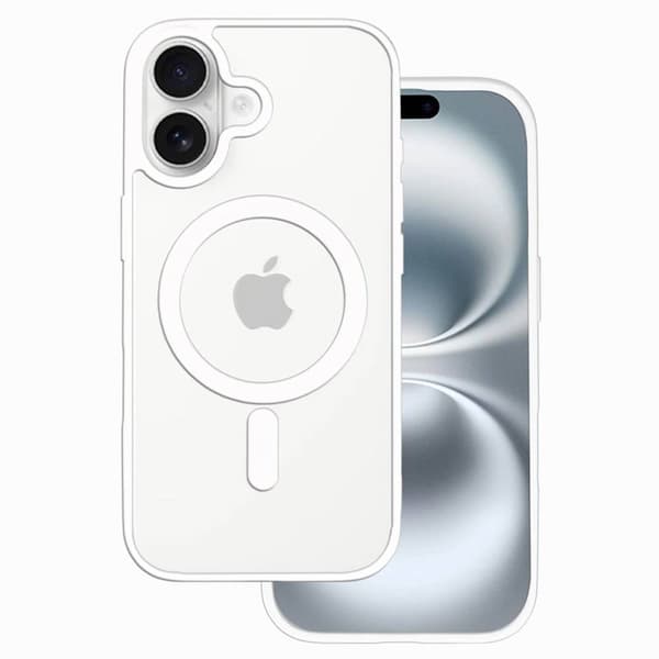 Acrylic MagSafe cover til Apple iPhone 17 - White