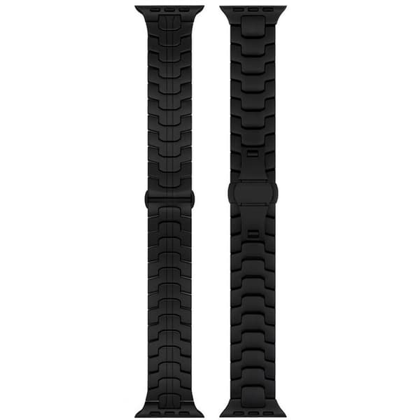 Iron Man rustfrit urrem til Apple Watch 8 (41mm) - Black