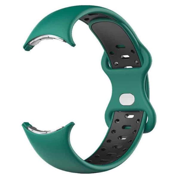 Twin kellon ranneke Google Pixel Watch 3 (41mm) - VihreÃ¤/musta