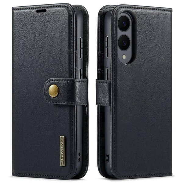 Wallet DG-Ming 2i1 til Samsung Galaxy S25 Edge - Sort