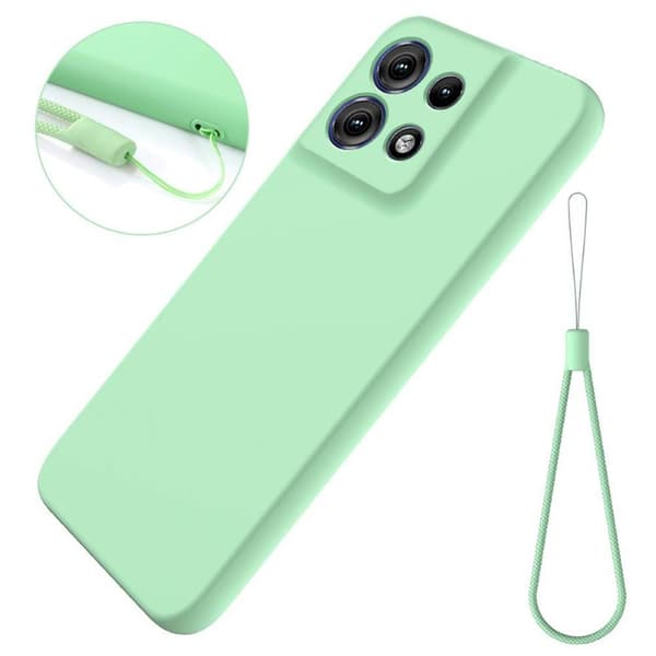 Liquid silikon skal till Motorola ThinkPhone 25 - Mint