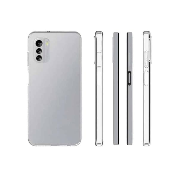 Silikonikotelo läpinäkyvä Nokia G60
