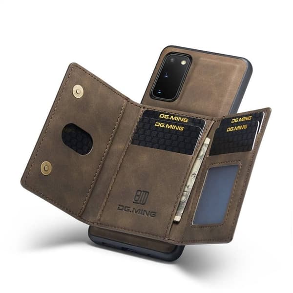 DG-Ming M2 deksel til Samsung Galaxy S20 - Coffee