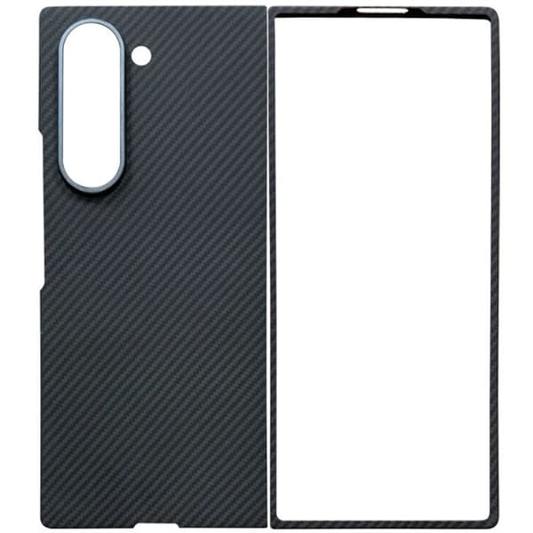 600D Aramid Kulfiber cover til Samsung Galaxy Z Fold 7 - Sort
