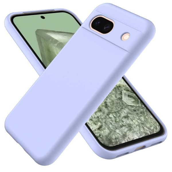 Liquid silikon deksel til Google Pixel 8a - Lavendel
