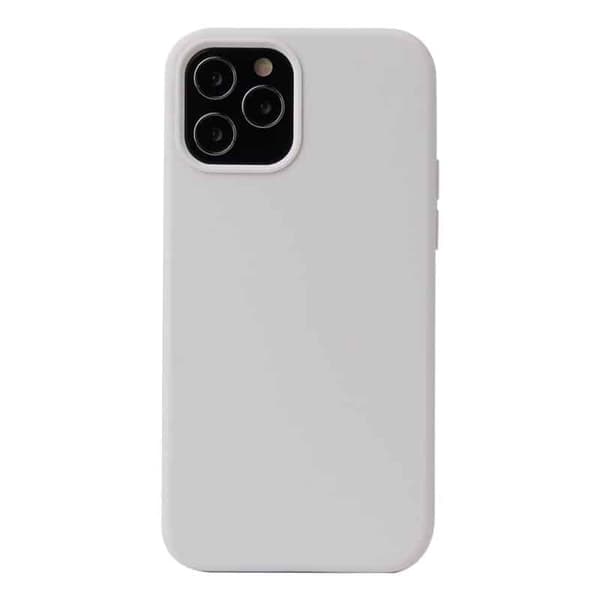 Liquid silikon deksel til Apple iPhone 12 Pro - Summit White