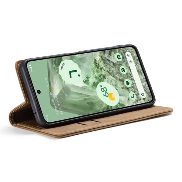 CaseMe mobildeksel 013 til Google Pixel 8a - Brun