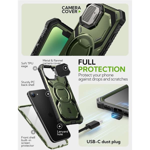 i-Blason Armorbox deksel til Apple iPhone 16e - Guldan