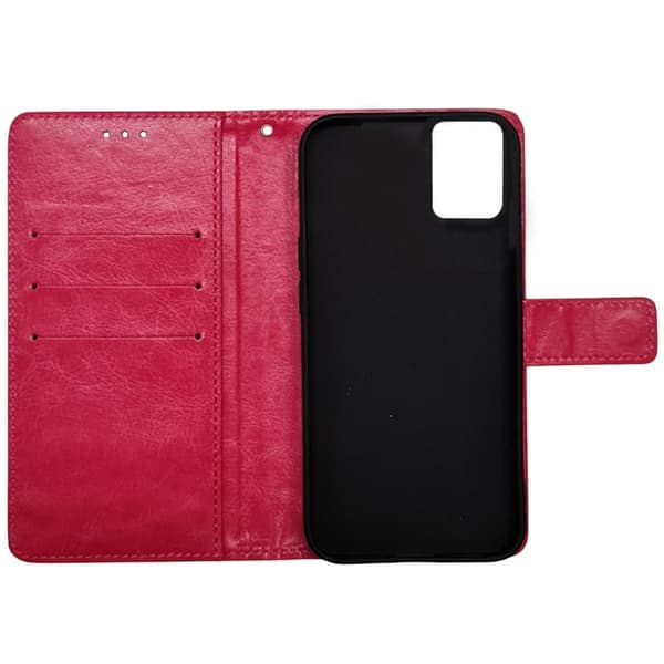 Wallet cover 3-kort til Nokia G60 - Lyserød