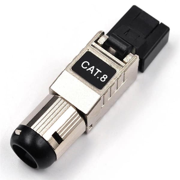 CAT8 RJ45 Stik Værktøjsfri