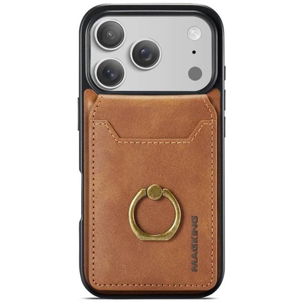 DG-Ming Magking K1 2i1 deksel til Apple iPhone 18 Pro - Brun