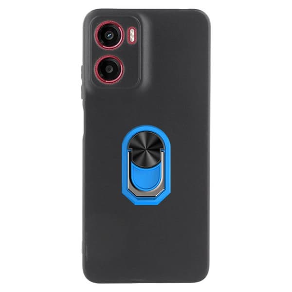 TPU ringcover til Motorola Moto E15 - Lyseblå