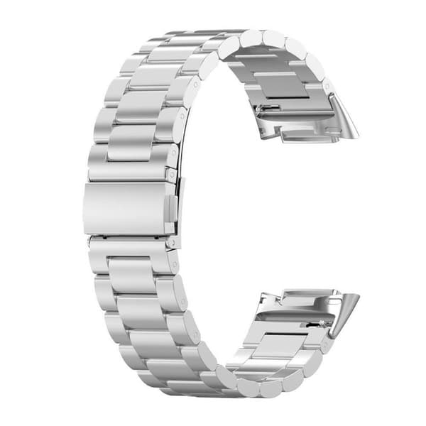 Rustfrit stål urrem til Fitbit Charge 6 - sølv