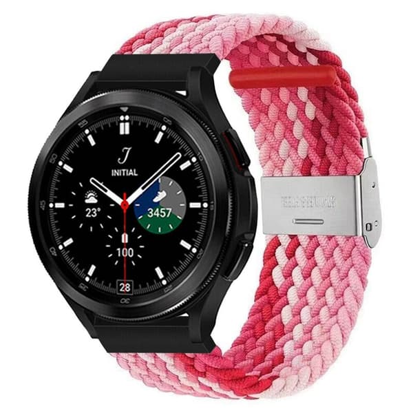 Flettet Elastisk urrem til Samsung Galaxy Watch 4 Classic (46mm)