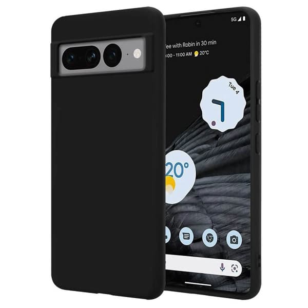 Silikondeksel til Google Pixel 7 Pro - Svart
