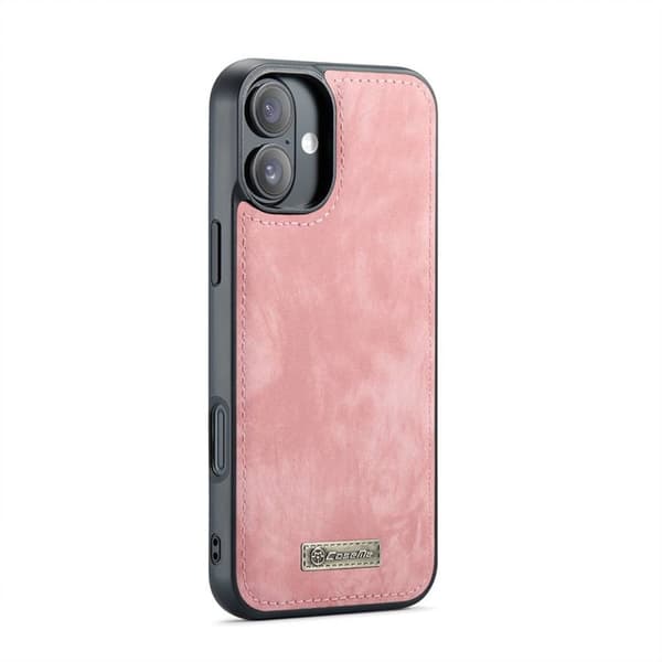 CaseMe mobildeksel 008 8-kort til Apple iPhone 16 Plus - Rosa