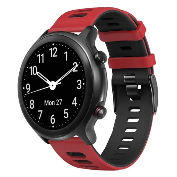 Twin Sport urrem til Doro Watch- Rød/sort
