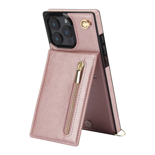 Zipper halskÃ¦de cover til Apple iPhone 16 Pro - Rose