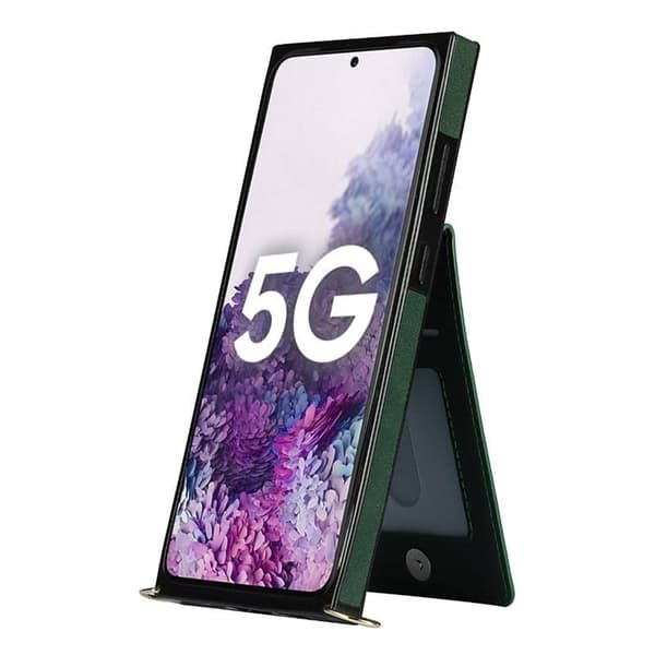 Zipper halskæde etui til Samsung Galaxy S20 Plus - Grøn