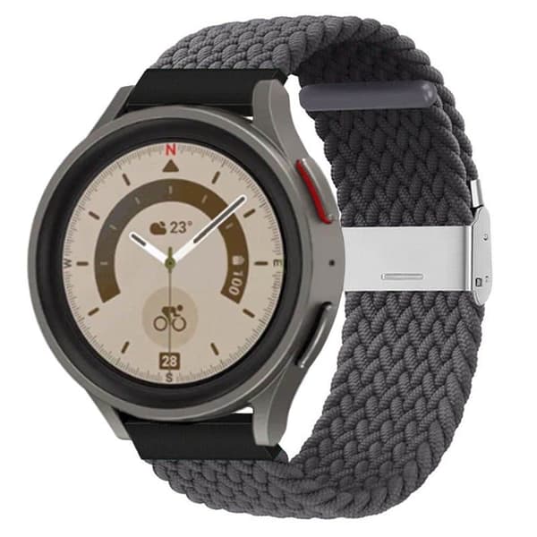 Flettet Elastisk urrem til Samsung Galaxy Watch 5 Pro (45mm) - s