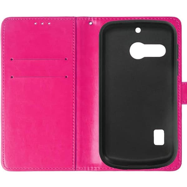 Wallet cover 2-kort til Doro 1880 - Lyserød