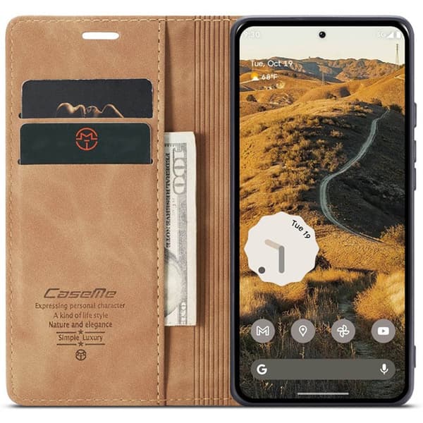 CaseMe mobildeksel 013 til Google Pixel 10a - Brun