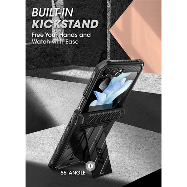 SUPCASE UB Pro cover til Samsung Galaxy Z Flip 5 - Sort